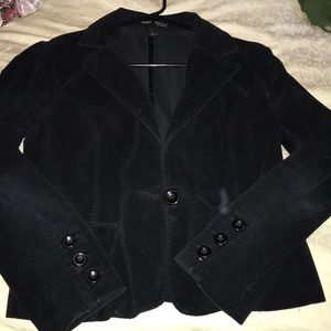 Black corduroy   blazer